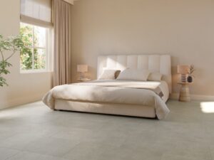 Br.10.10.4 Solid Concrete Grey Rechthoek Tegel Slaapkamer